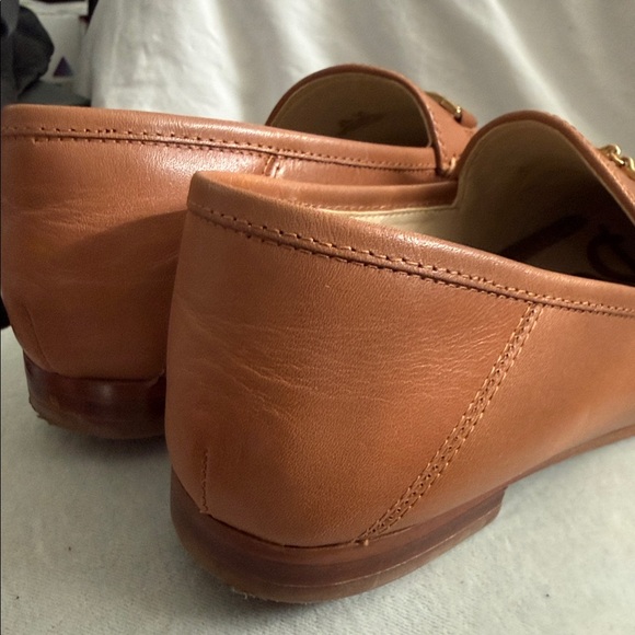 Sam Edelman Men's Cognac Leather Horsebit Loafers - Picture 5 of 7